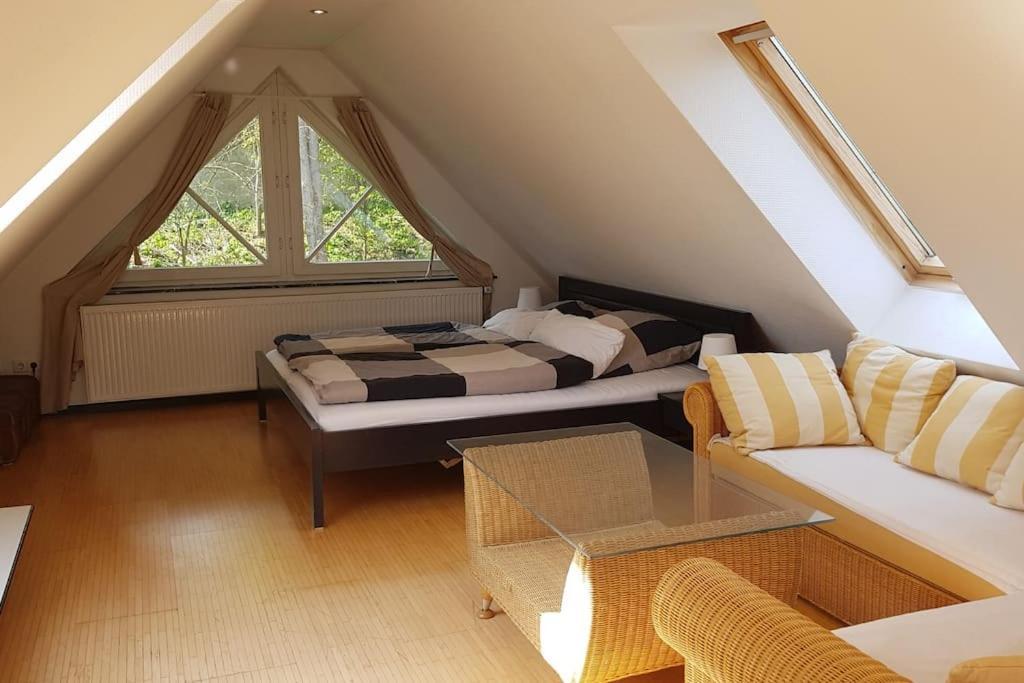 Dachwohnung Mit Wasserblick Und Eigenem Bootssteg ベルリン エクステリア 写真