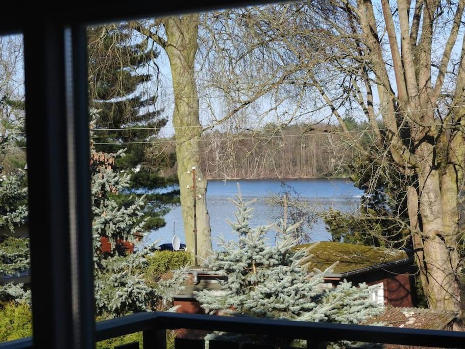 Dachwohnung Mit Wasserblick Und Eigenem Bootssteg ベルリン エクステリア 写真